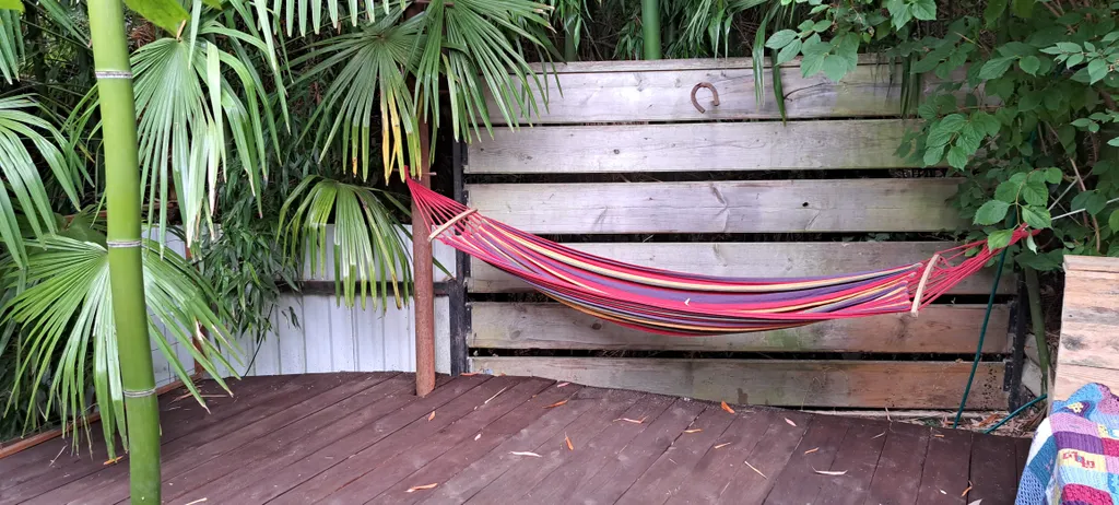 Дом в бамбуках в 500 метрах от моря