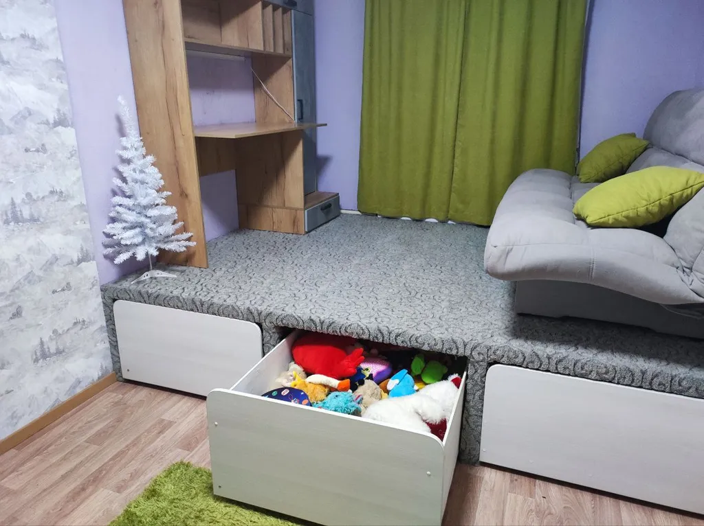 Просторная уютная квapтиpa студия с 2 спальнями рядом с Термы Voda