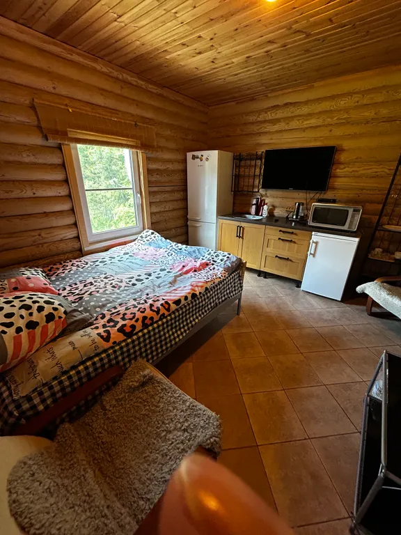 Коттедж Уютный коттедж у озера Донцо, Баня.Гриль-зона.Памятник природы. — Волосово