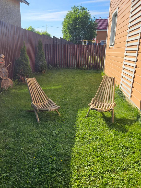 Коттедж Коттедж с баней на дровах и горячем уличным чаном — Снегиревка