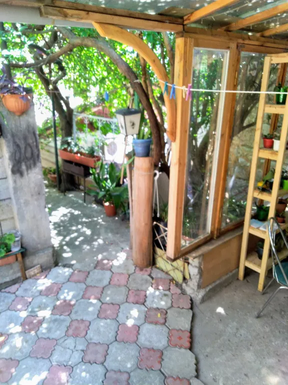 Домик в цветах