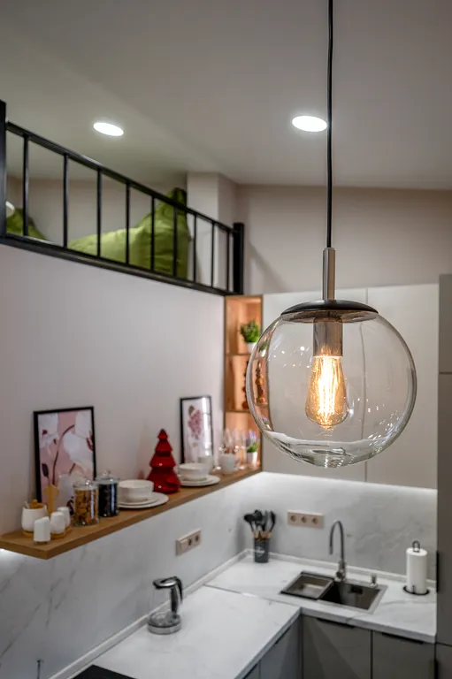 Дизайнерская мансарда Green Attic с кондиционером у Невского проспекта