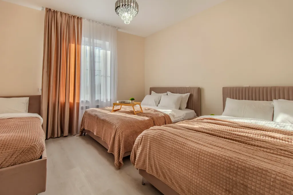 Уютный дом с чаном для большой компании