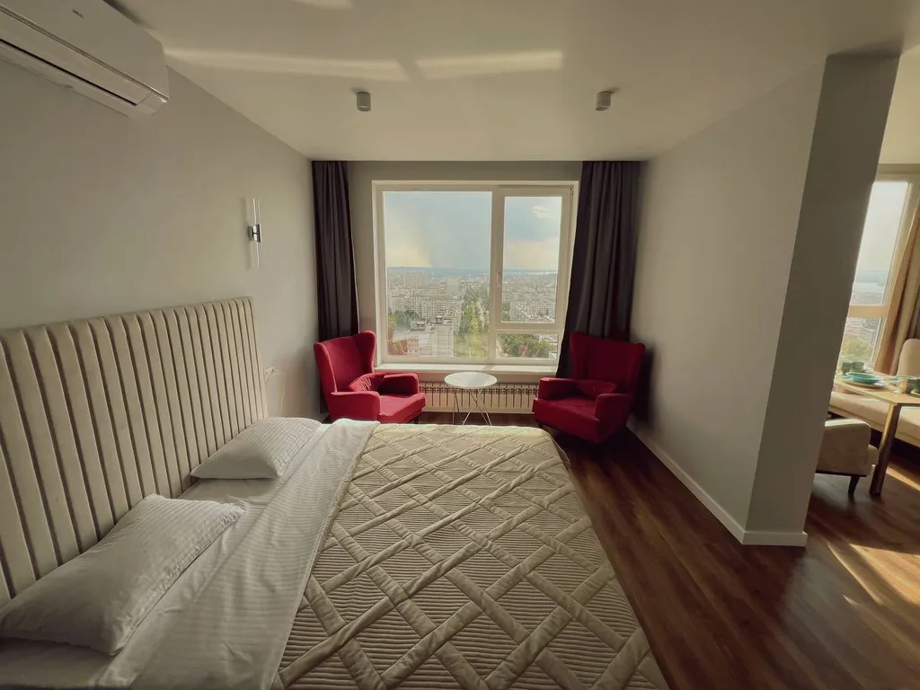 Квартира с панорамным видом на город