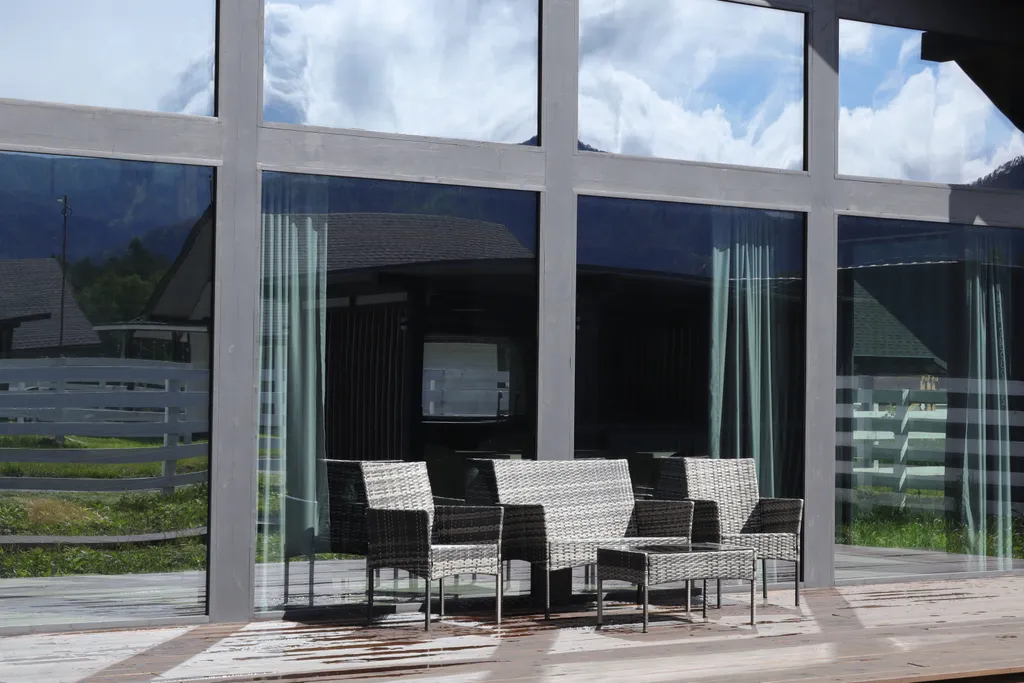 Дом с видом на горы