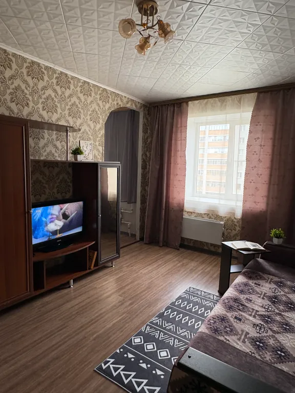 Однокомнатная квартира с уютным балконом