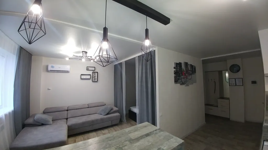 Комфортабельная квартира-студия в стиле лофт