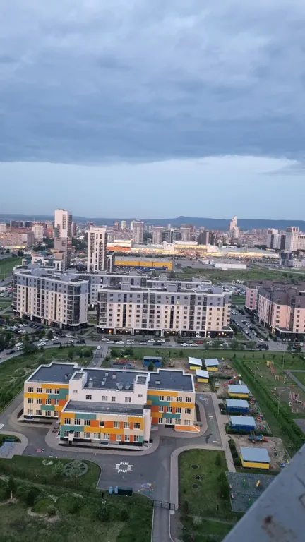 Квартира Квартира- студия с шикарным видом на город с 22 этажа — Красноярск