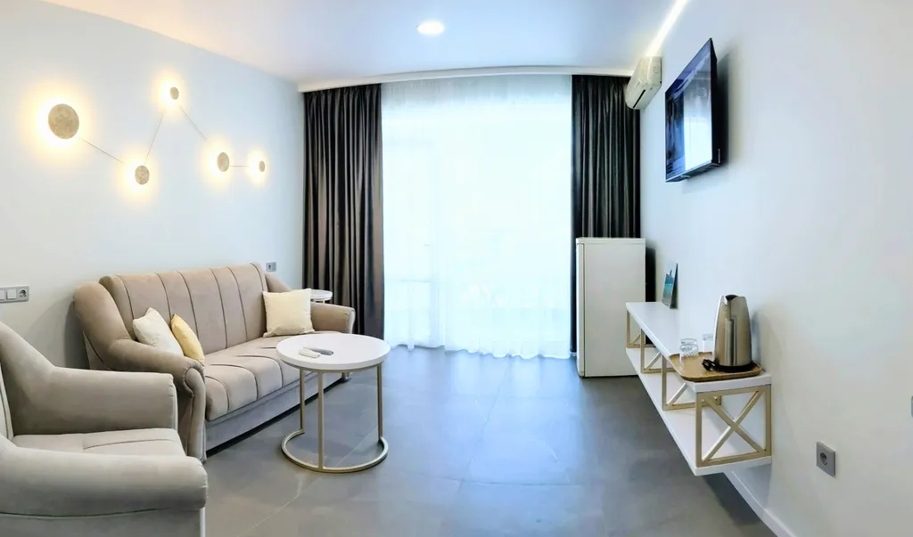 Квартира Современный семейный номер с видом на море — аренда посуточно в Утес