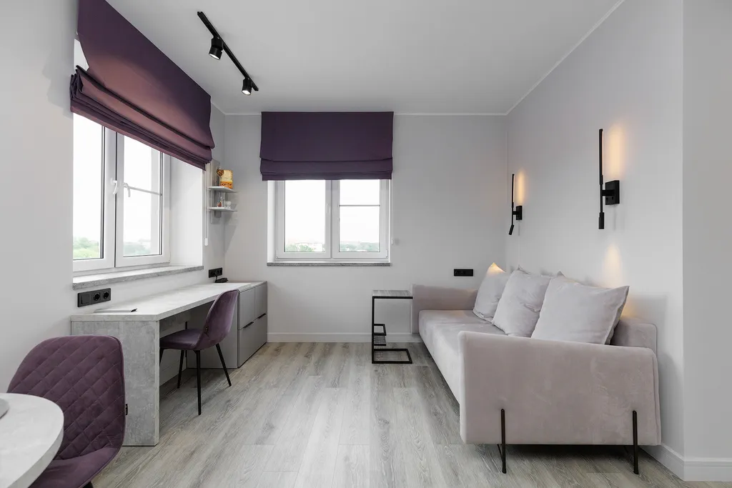 Комфортная евродвушка с прекрасным видом на море и город