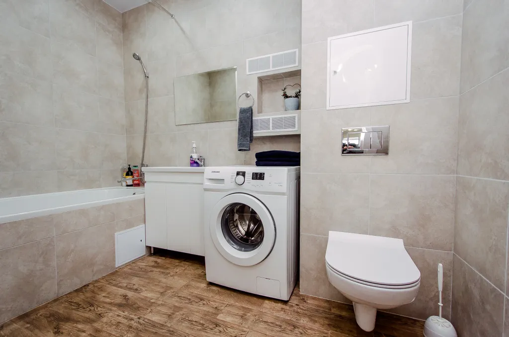 Светлая квартира с красивым видом на город рядом с центром