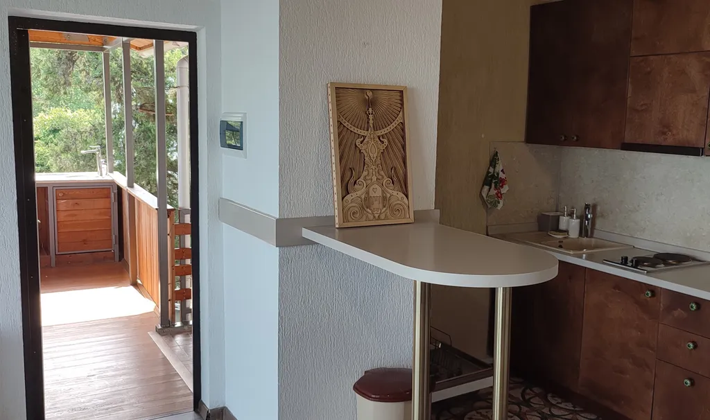 Дом с бассейном Чаир, вид  на море и горы, мангал, беседка, парковка