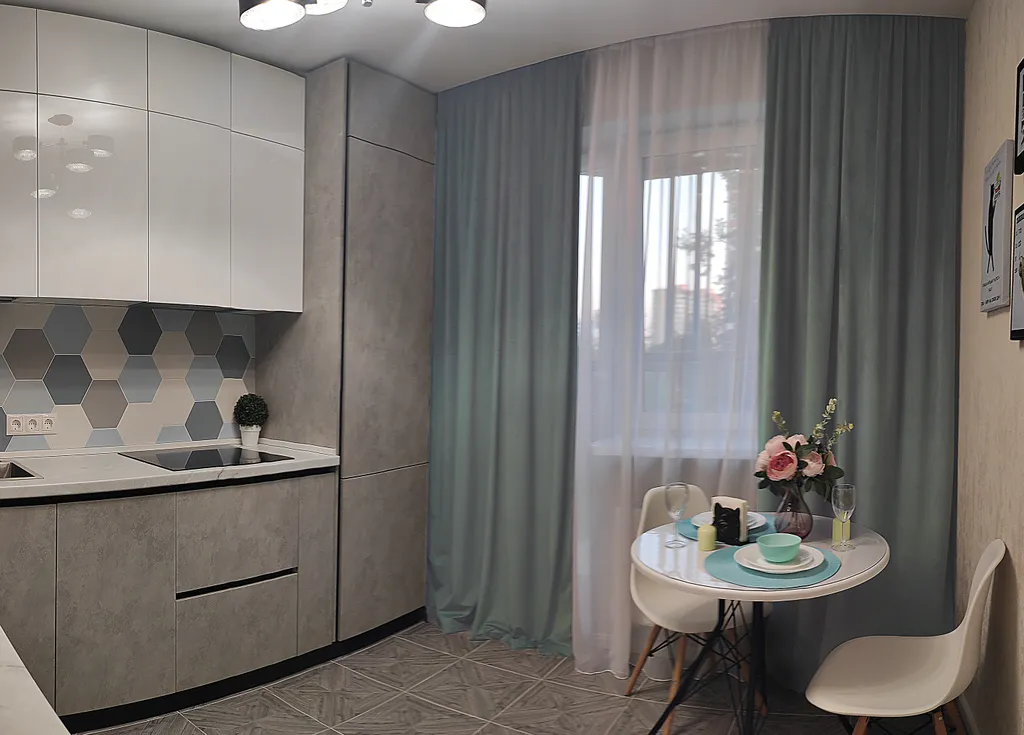 Квартира с современным ремонтом и мебелью рядом с Шереметьево