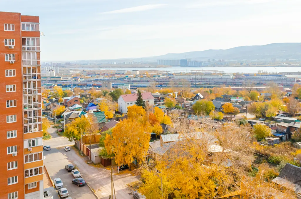 Квартира Уютная квартира с видом на Енисей — Красноярск