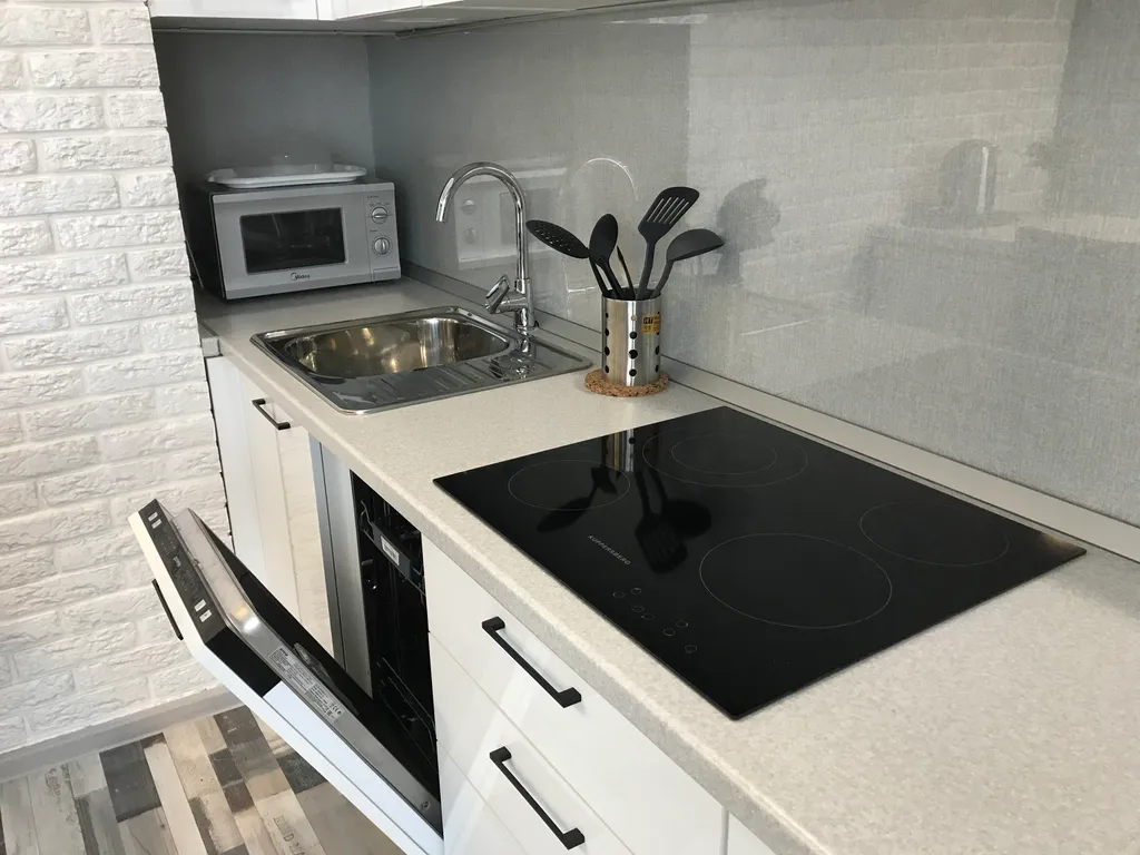 Квартира с балконом и видом