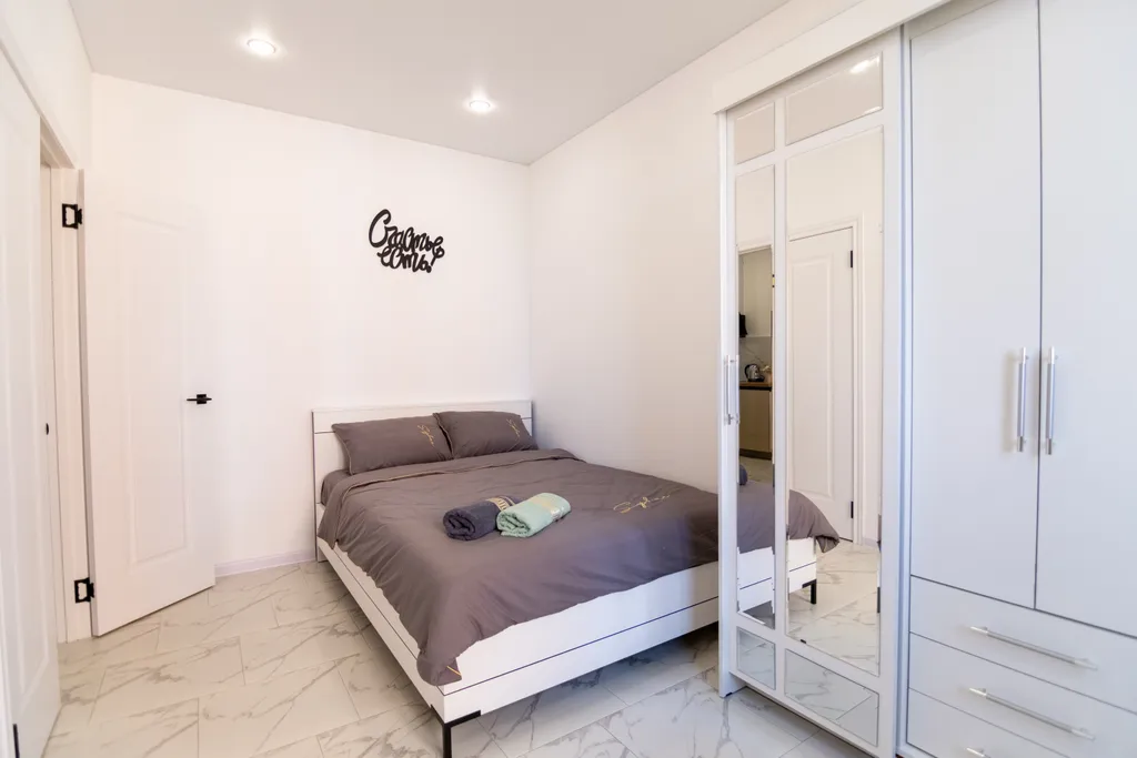 Апартаменты с стильным ремонтом на троих