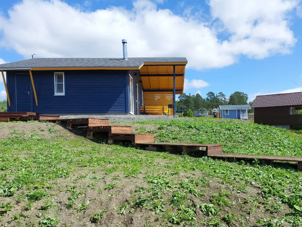 Коттедж Дом с камином и кондиционером — Мережнаволок