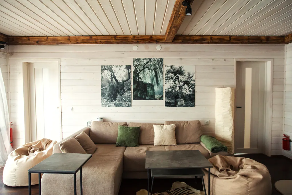 Уютный дом в уединенном месте в шхерах Ладоги