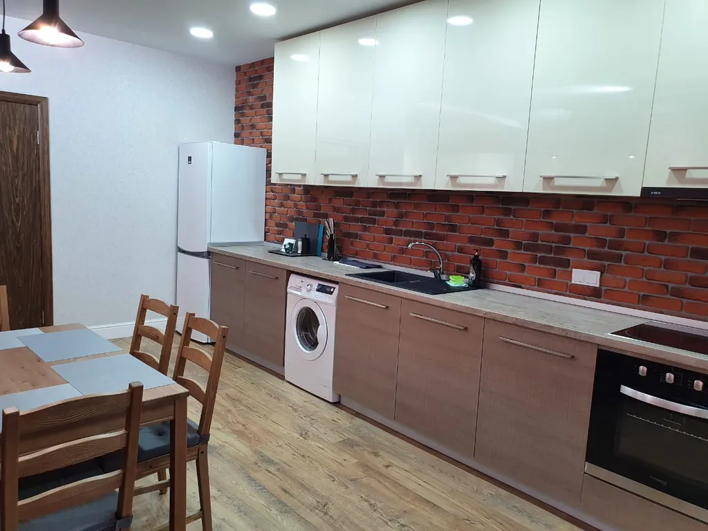 Квартира студия с оригинальным дизайнерским ремонтом