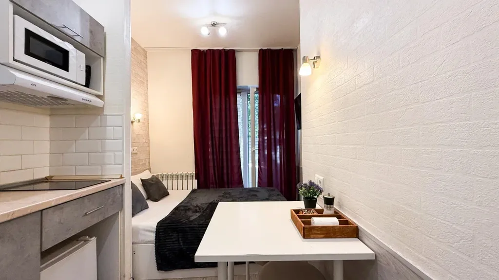 Квартира Квартира Уютная студия у метро Варшавская и Каширская — Москва