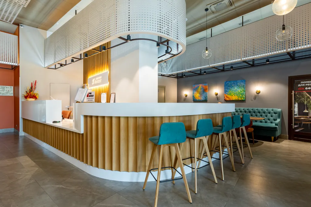 Квартира Квартира Современная студия у метро Автово — Санкт-Петербург