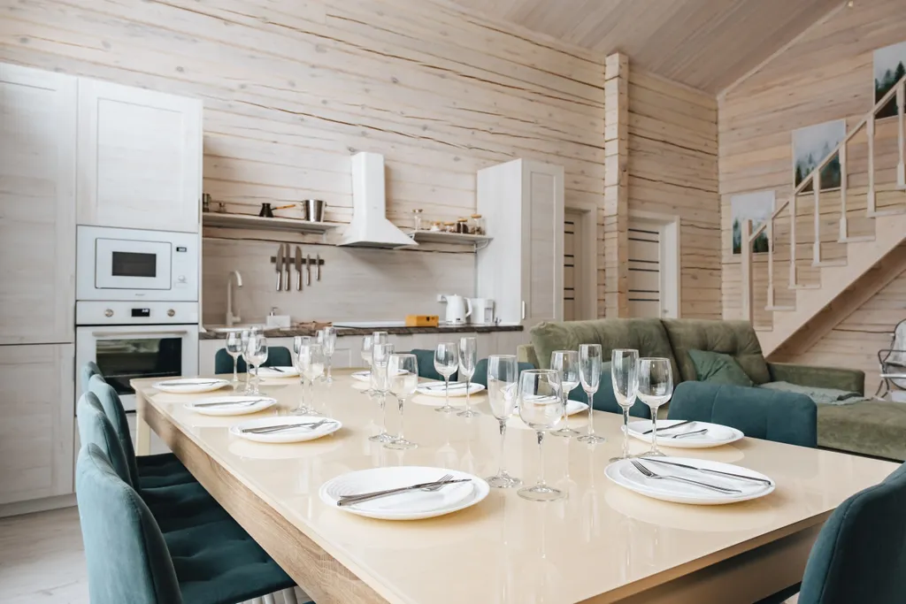 Коттедж на большую компанию близко от подъемника