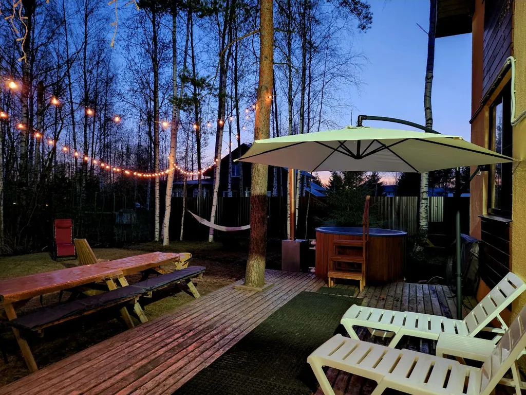 Спа-коттедж с купелью фурако и ик-сауной