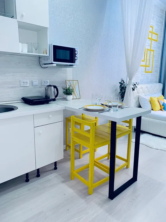 Квартира Квартира Дизайнерская студия возле парка — Горячий Ключ