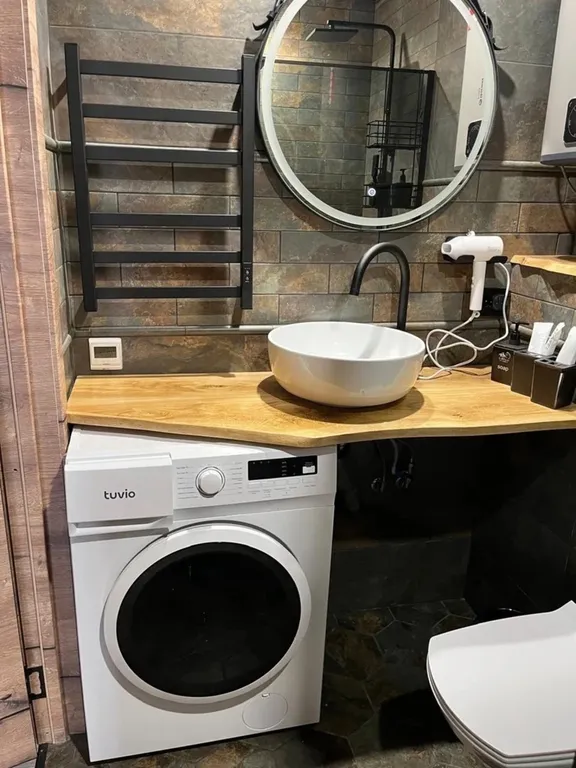 Премиальный гостевой дом в светлых тонах с видом на горы