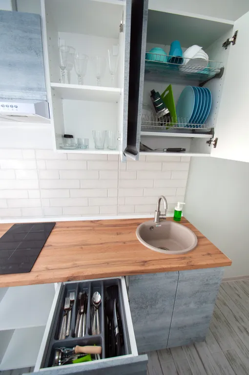 Номер студия на первом этаже