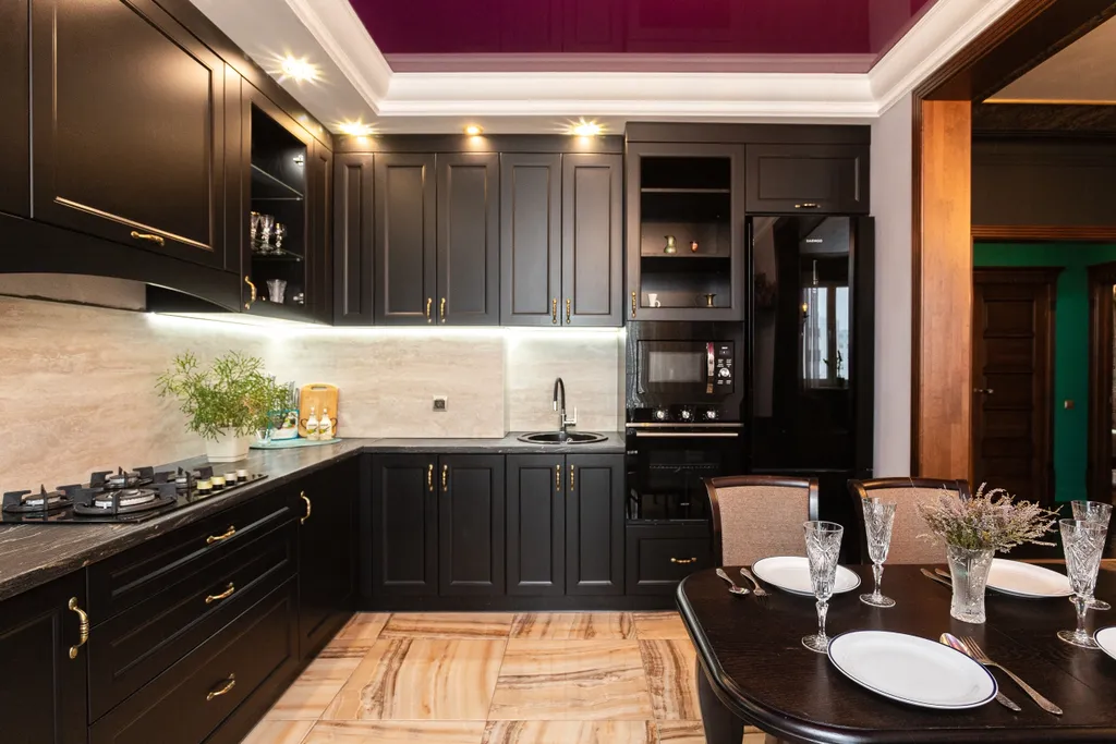 Квартира Квартира Уютная евро трешка в стиле барроко — Калининград