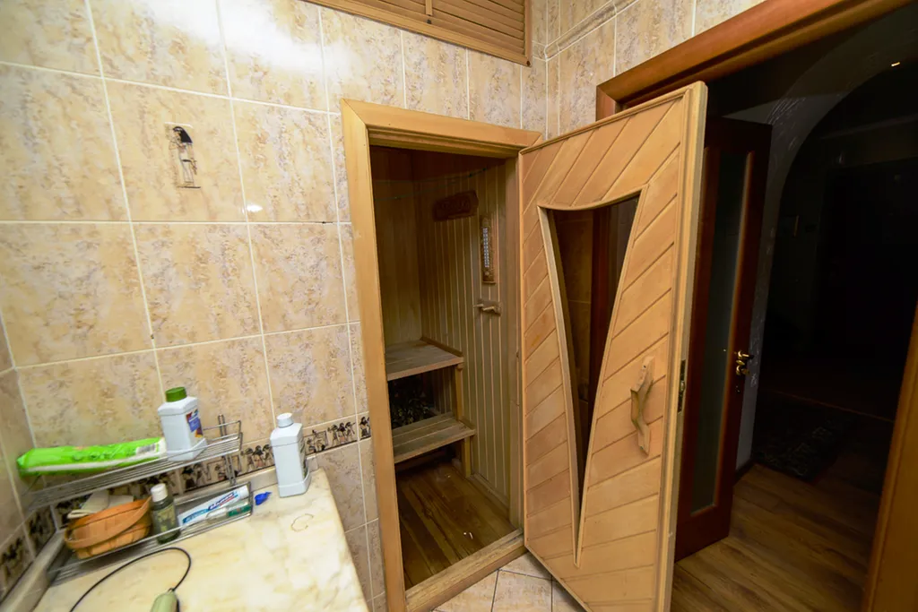 Квартира с сауной и дровяным камином