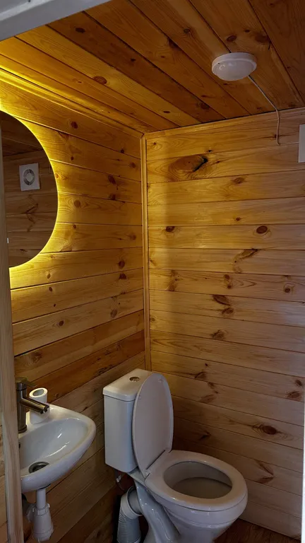 Коттедж Дом Barn House Loft с террасой и баней — Верховское