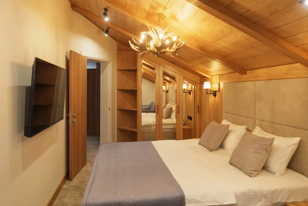 Шале №1 (2-этажа) 100м² до 7 мест