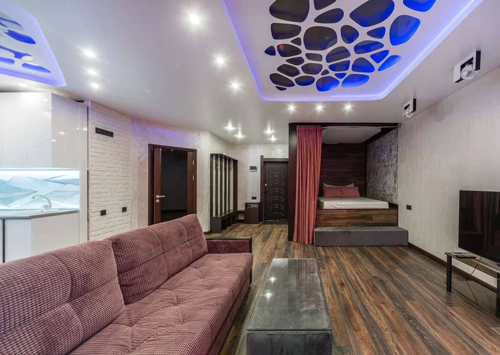 Просторная квартира-студия в центре города