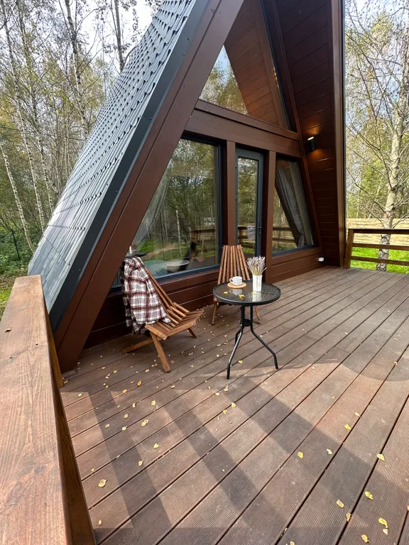 Дом в стиле A-fram