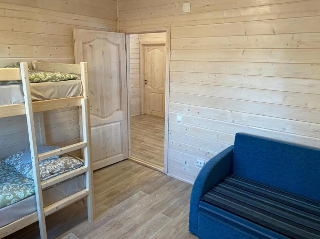 Уютный дом с камином и электрической сауной