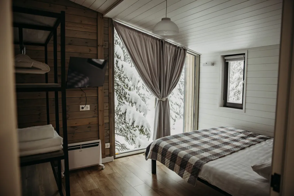 Стильный, уютный barn house