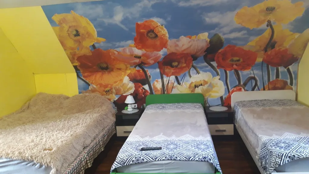 Дом-баня у озера