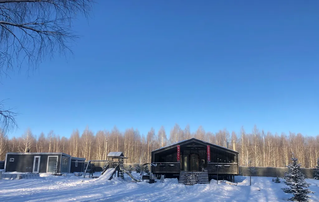 Коттедж Дом на прилесном участке в окружении реки — Горки