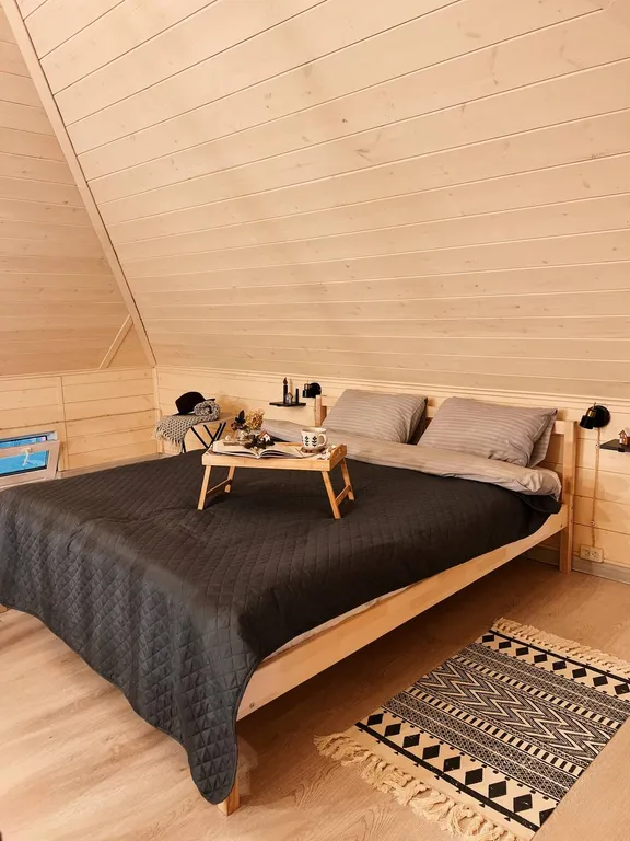 Дом в елях с финской сауной