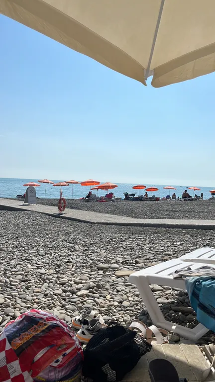 Студия с красивым видом на море