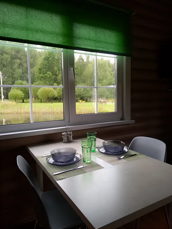 Дом у пруда