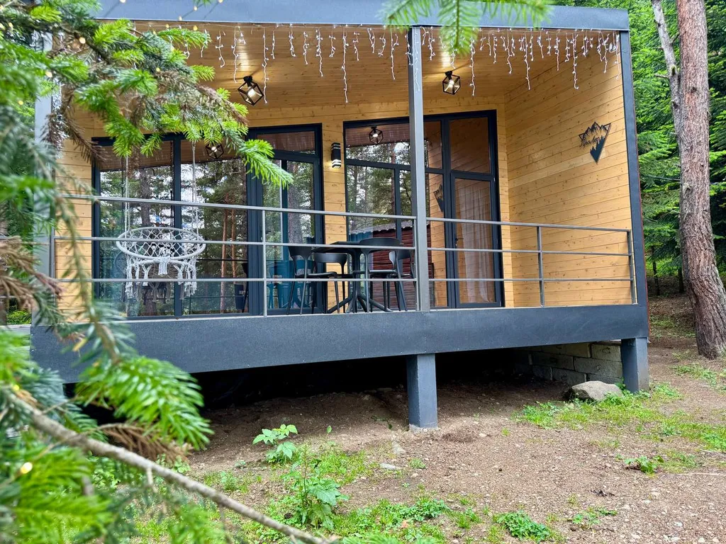Дом 48m2 — чан, кухня, Wi-Fi
