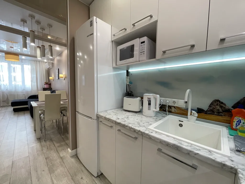 Квартира Квартира Люкс 21 этаж + теплая парковка территория парк недалеко ТЦ Аура — Новосибирск