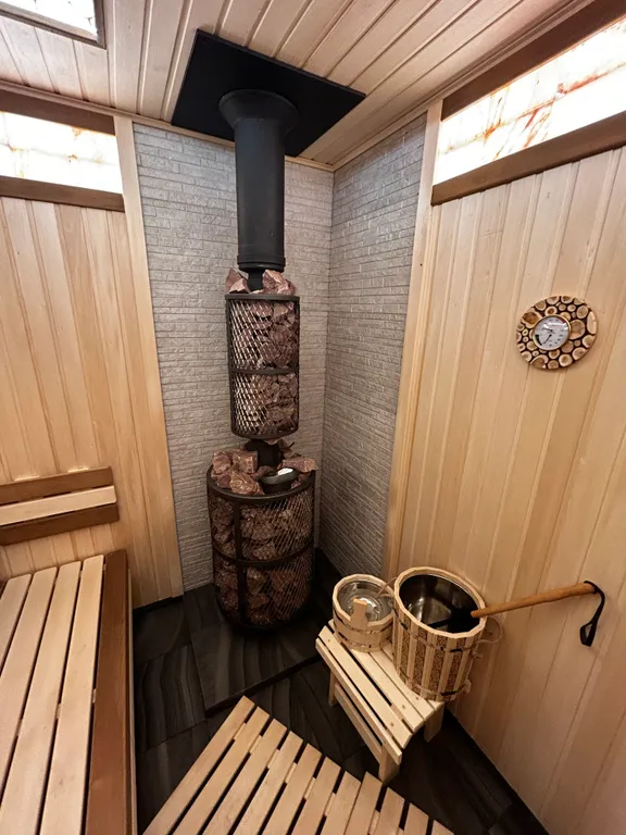 Дом с чаном и баней возле горнолыжки Сорочаны