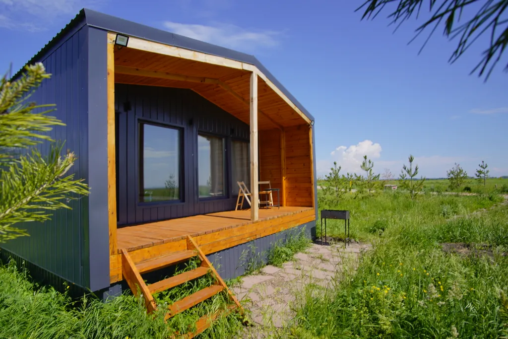 Уютный домик с видом на Камское море