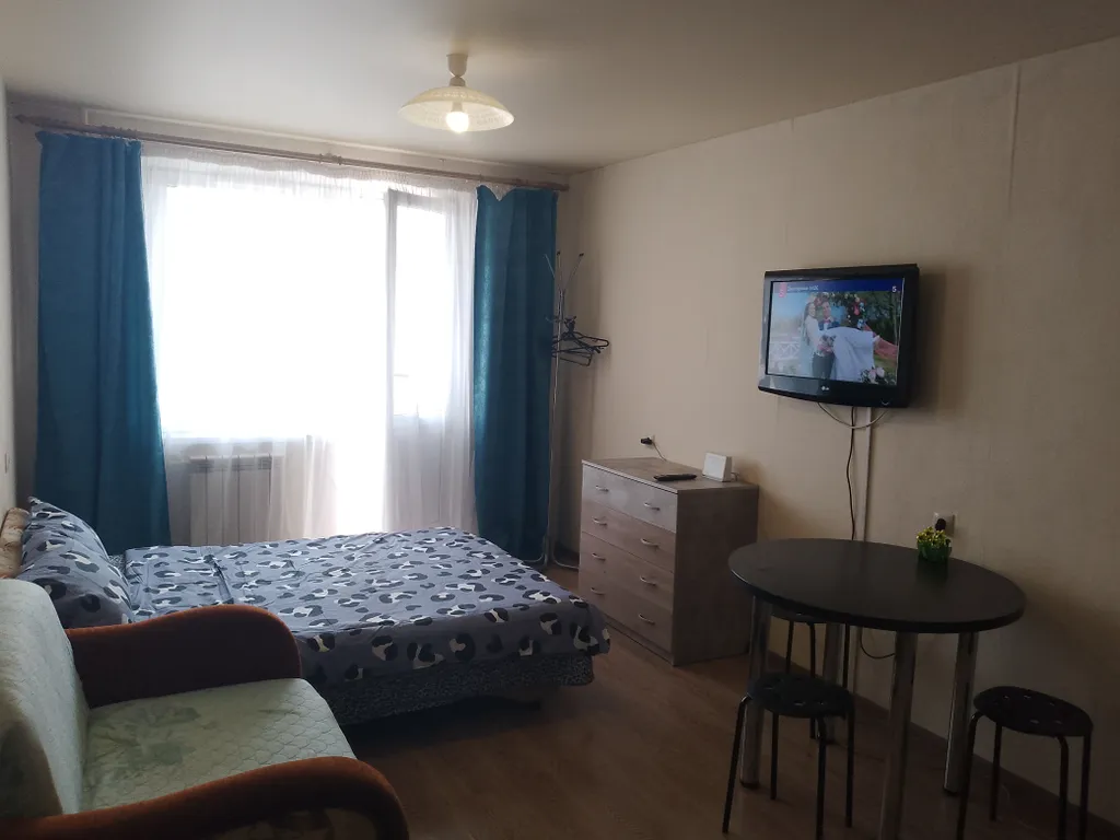 Уютная студия рядом с жд, море-парком, аквапарком