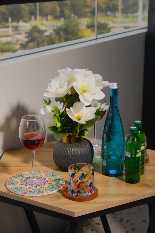 Светлая квартира с видом на Tashkent city, NRG U Tower