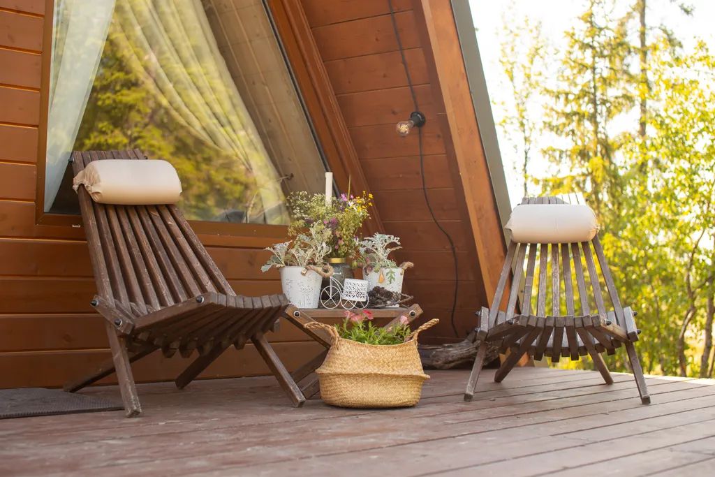 Сказочный дом для отдыха с панорамной банькой на дровах Hygge House